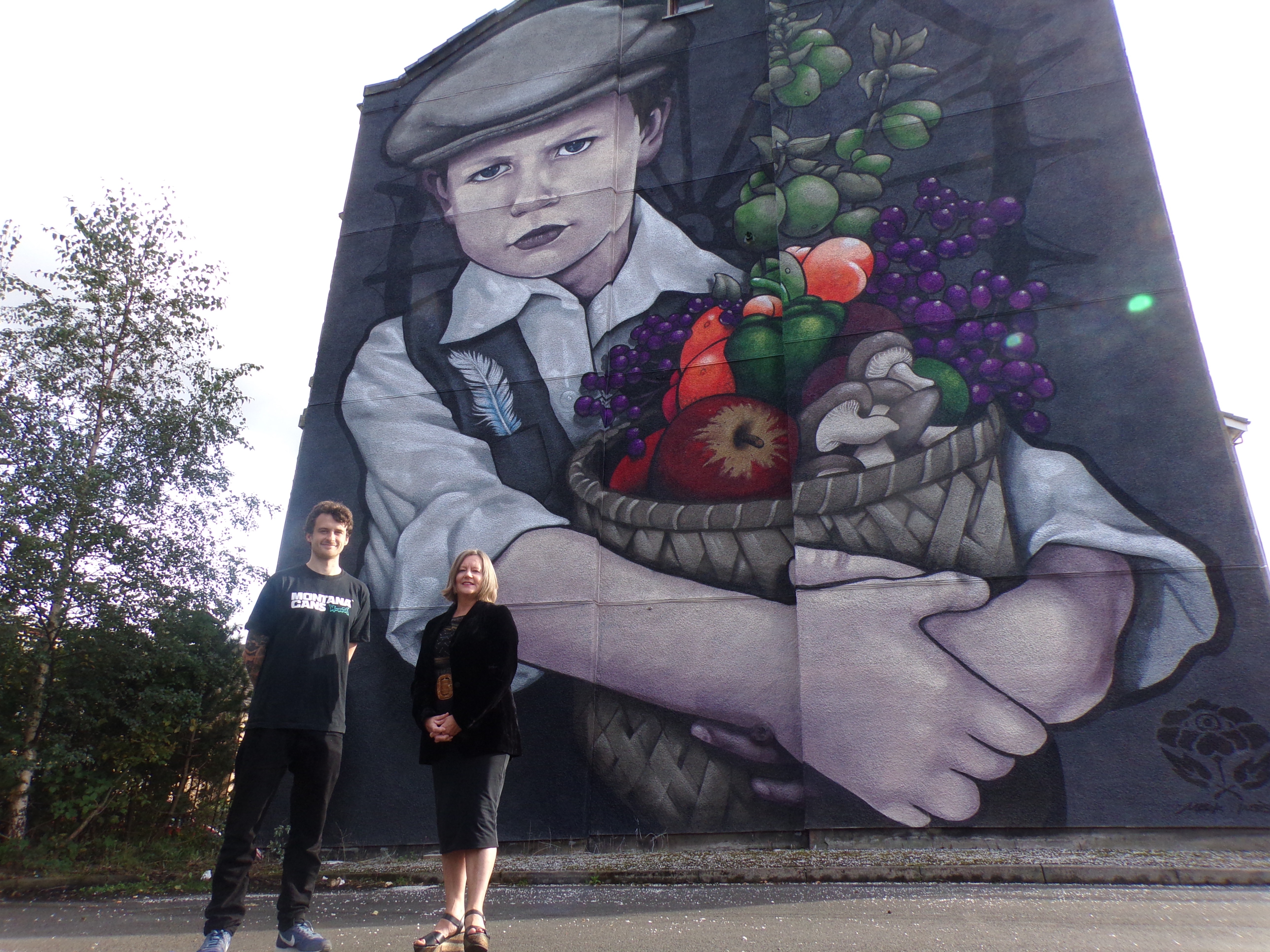 New mural unveiled by Paisley Housing Association