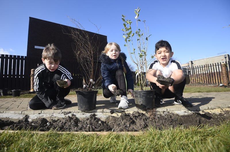 Planting starts at Urban Union's Pennywell Nature Garden