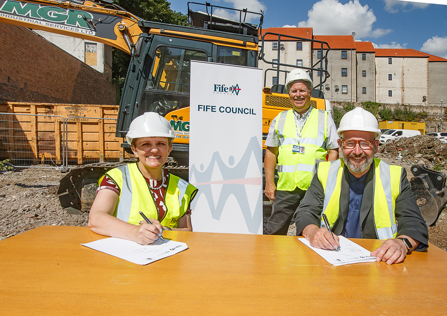 Revised agreement for new council houses in Fife