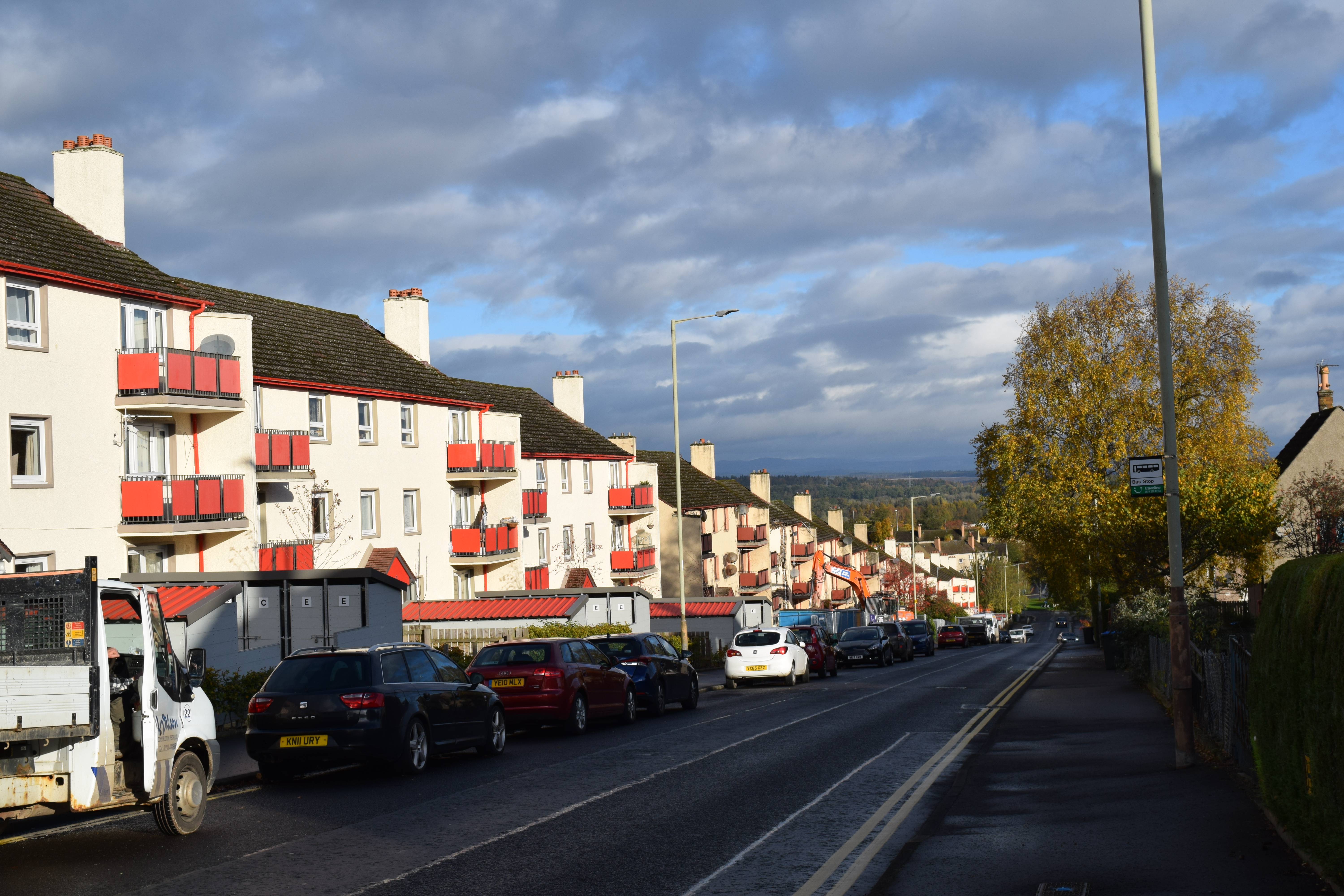 Demolition begins at former Caledonia Housing Association flats in Perth