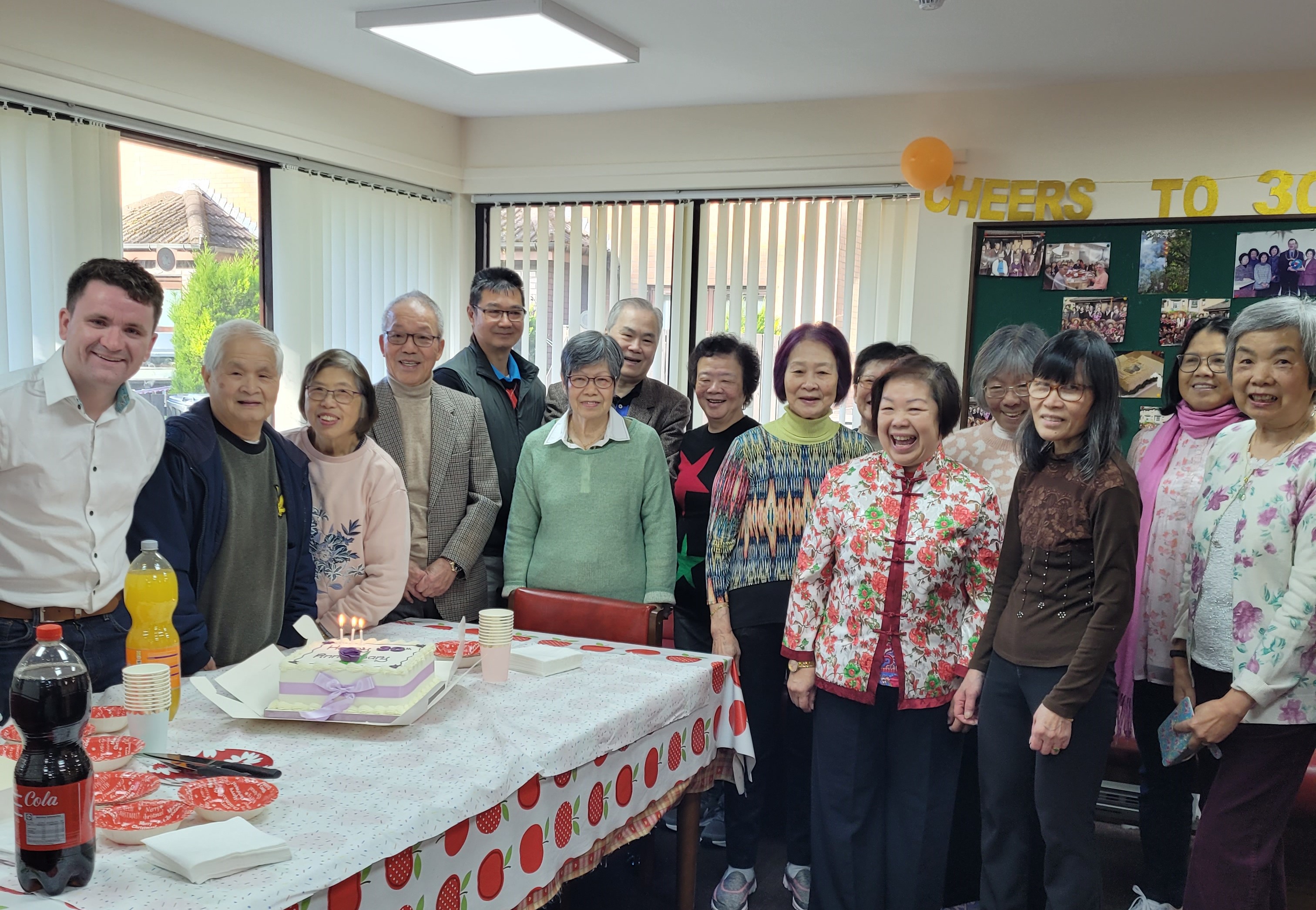 Specially designed sheltered housing complex reaches 30th birthday