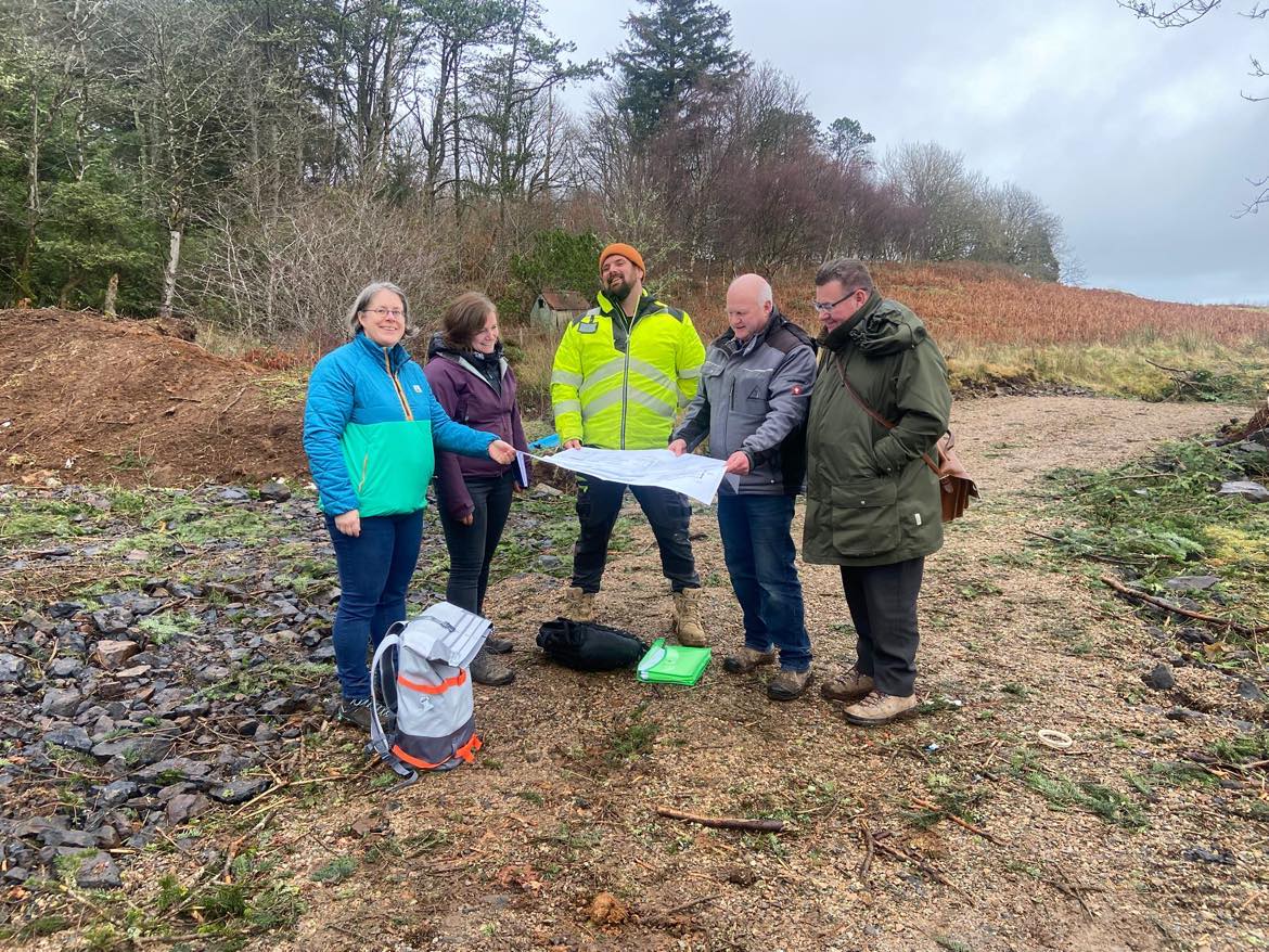 New housing development starts on Eigg