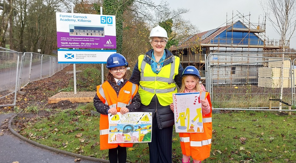 Work starts on new homes at former Garnock Academy site