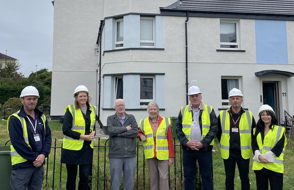 Council homes in Edinburgh get climate ready