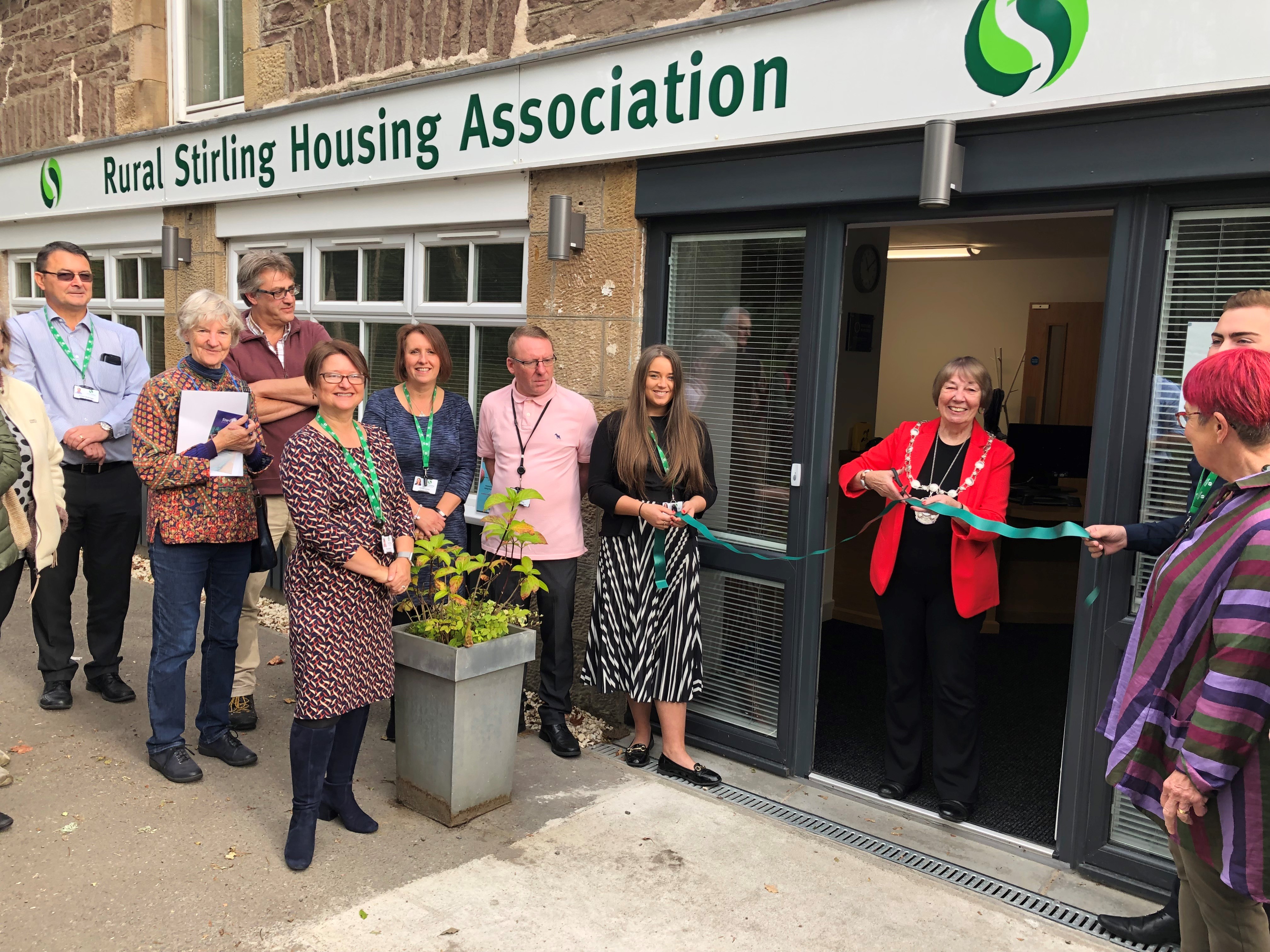 Rural Stirling Housing Association re-opens refurbished offices