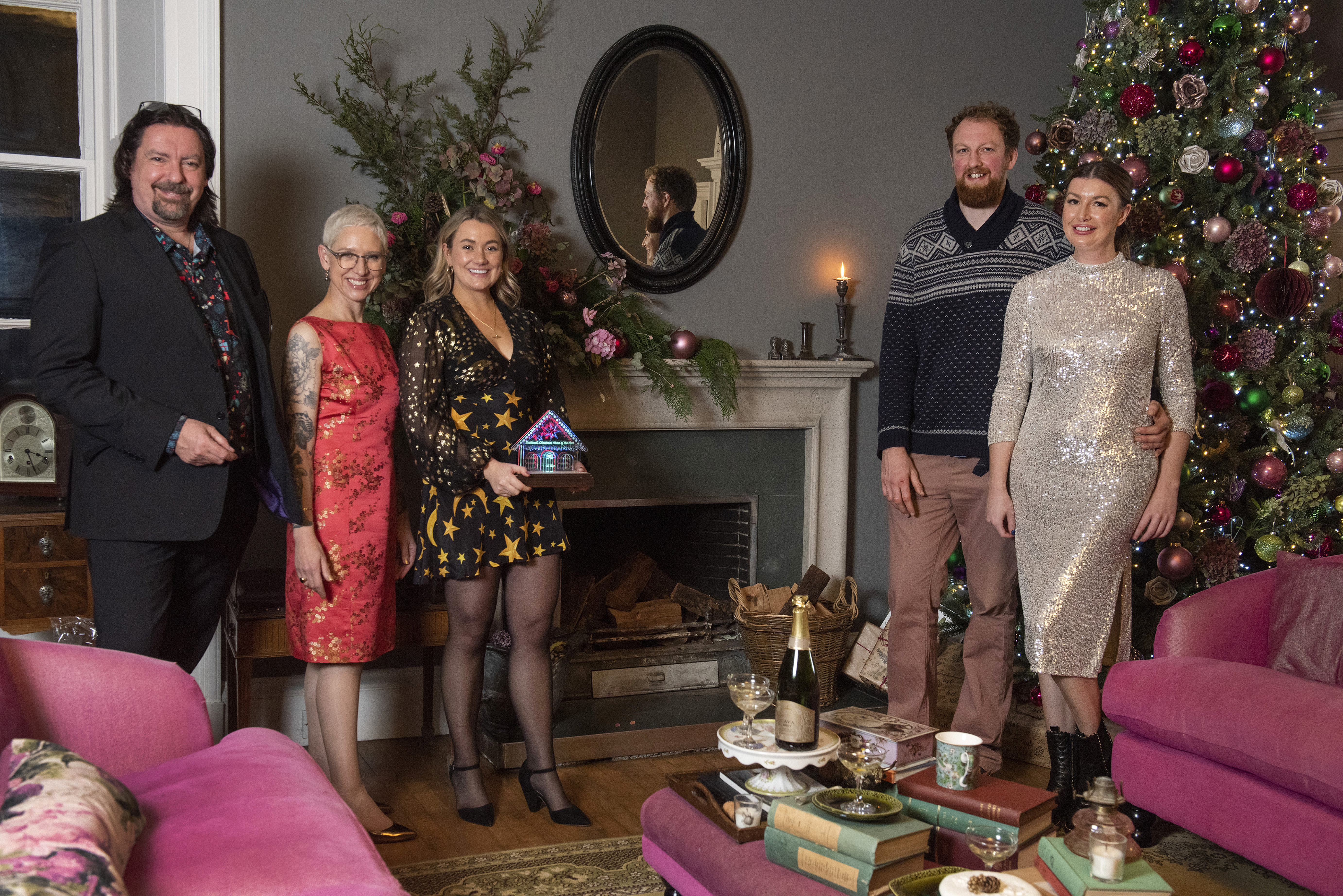 Dumfries and Galloway ho-ho-house named Scotland’s Christmas Home of the Year 2021