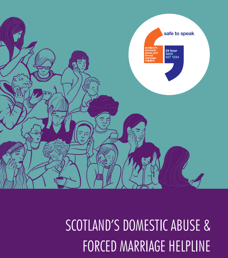 Scotland’s Domestic Abuse and Forced Marriage Helpline sees 25% increase in calls