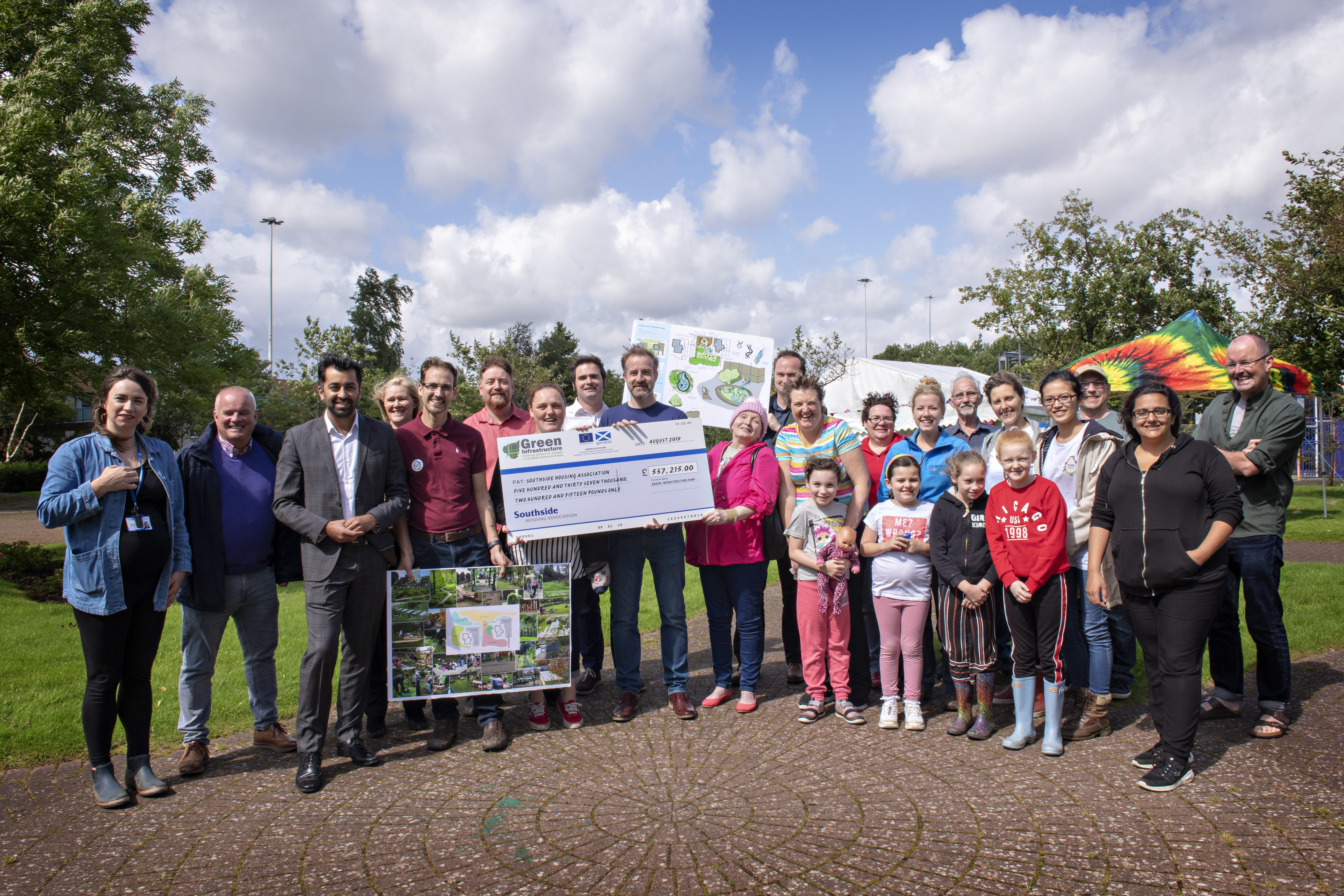 Cardonald community receives funding for green space development