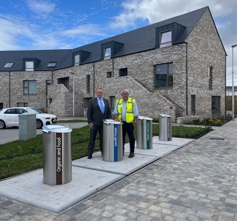 Underground bin system deployed at St Andrews development