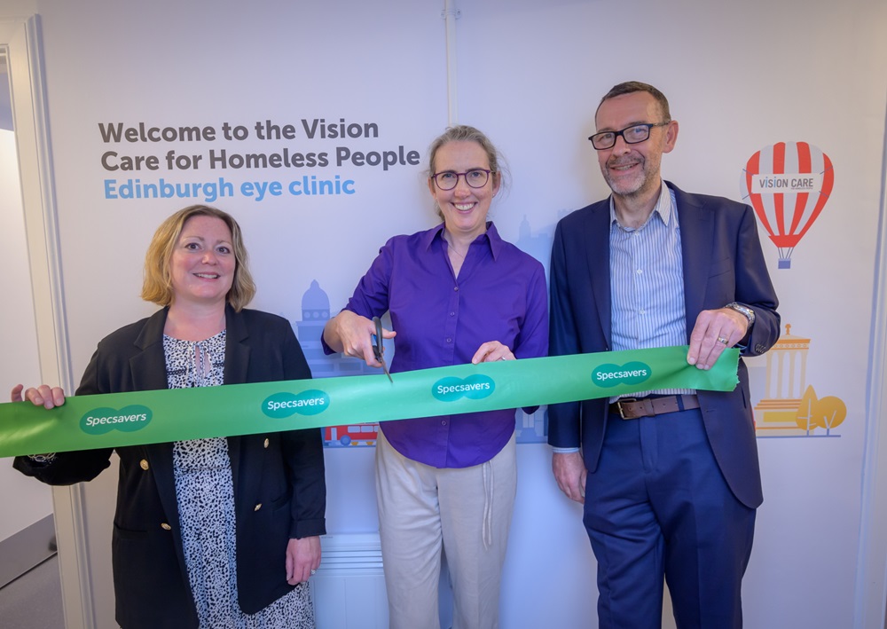 Scotland's first eye care clinic for homeless people opens