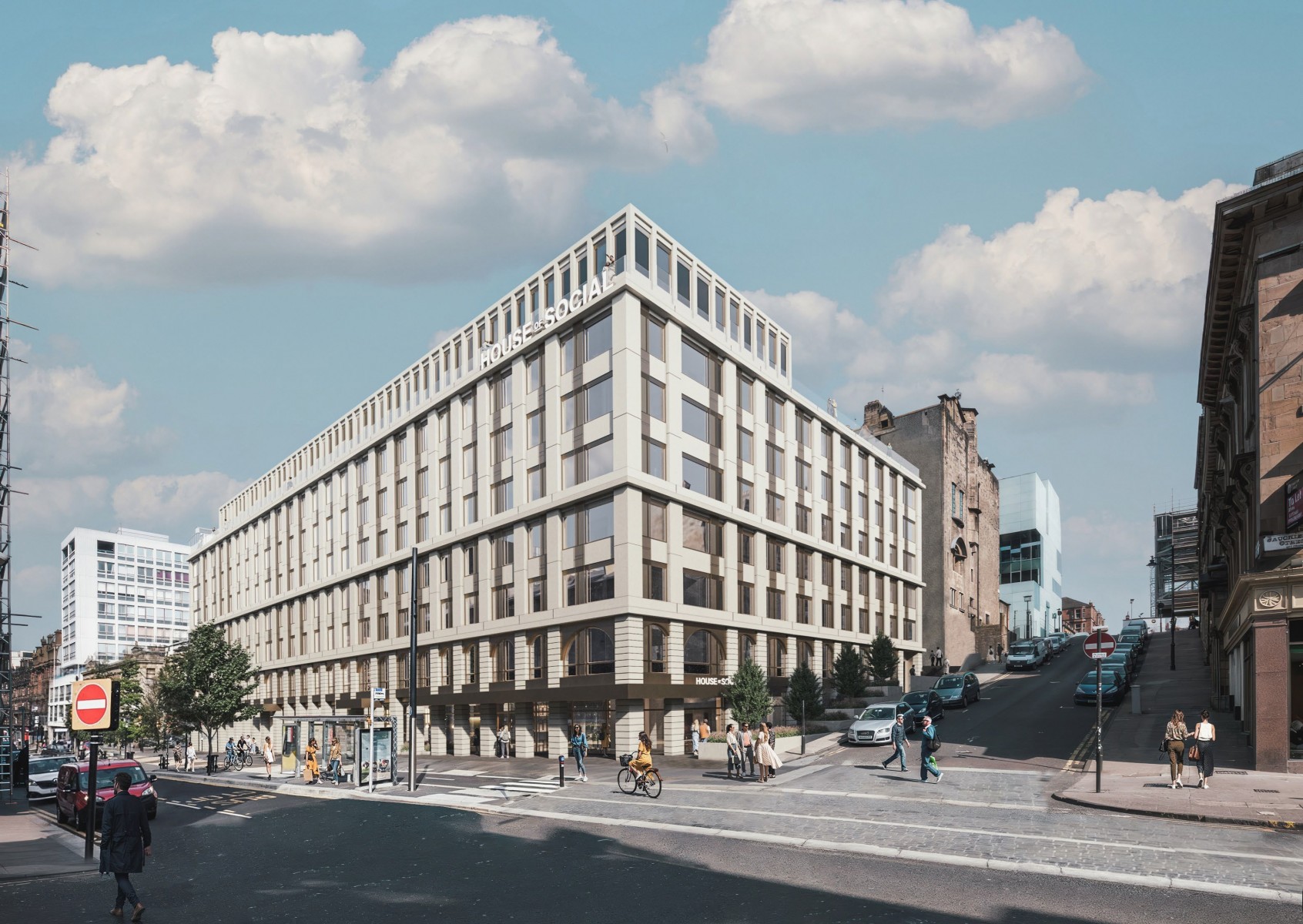 Detailed plans lodged for Sauchiehall Street student accommodation