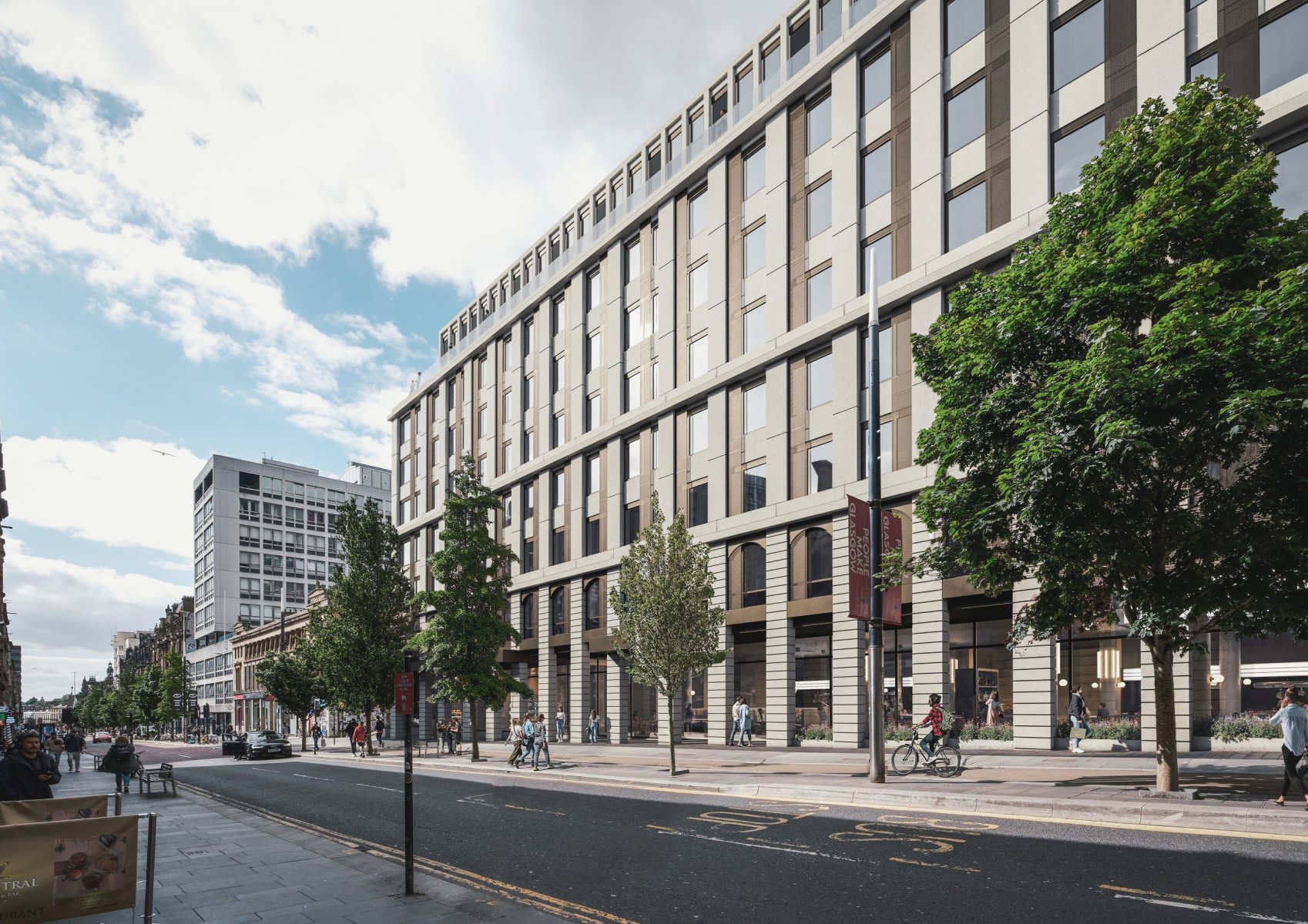 Detailed plans lodged for Sauchiehall Street student accommodation