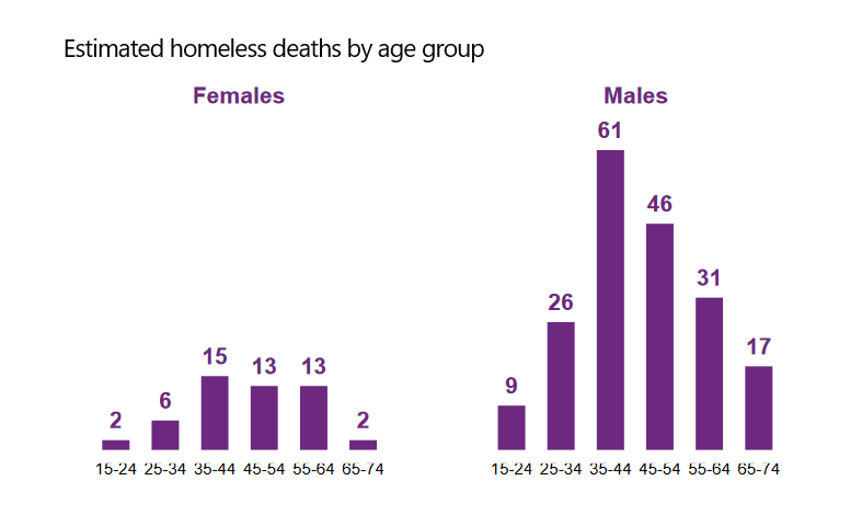 Homeless deaths statistics spark renewed calls for data collection and service overhaul