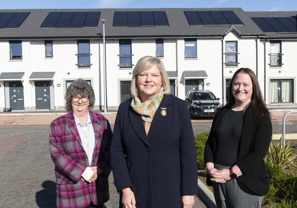 Aberdeenshire Council marks completion of new homes in Fraserburgh and Huntly