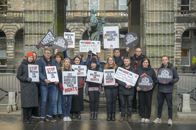 Shelter Scotland calls for 'immediate intervention' after Edinburgh's housing rights 'breach'