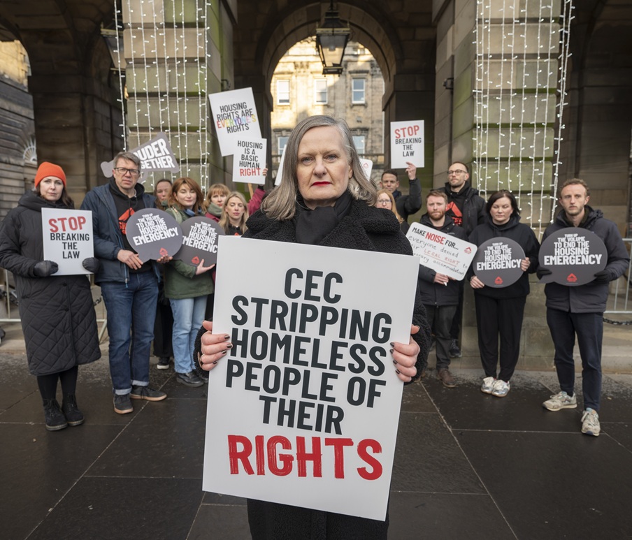 Shelter Scotland calls for 'immediate intervention' after Edinburgh's housing rights 'breach'