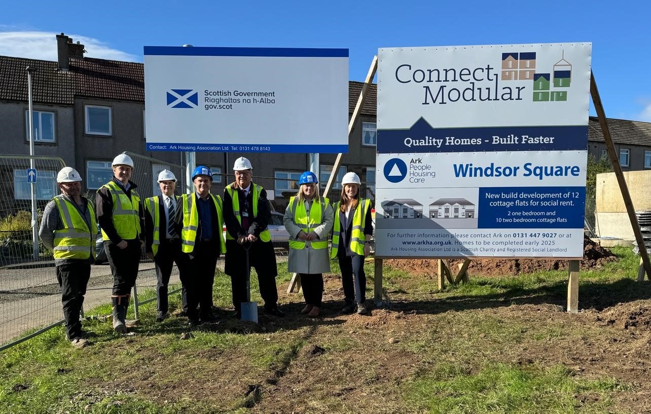 Connect Modular begins work on new cottage flats in Penicuik