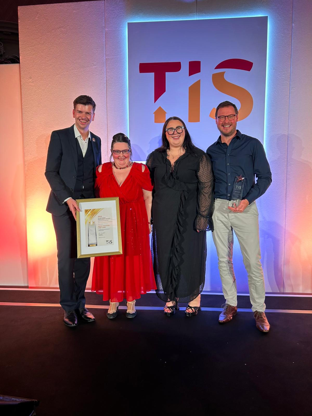 Bield celebrates prestigious awards for leadership in tenant engagement and equality