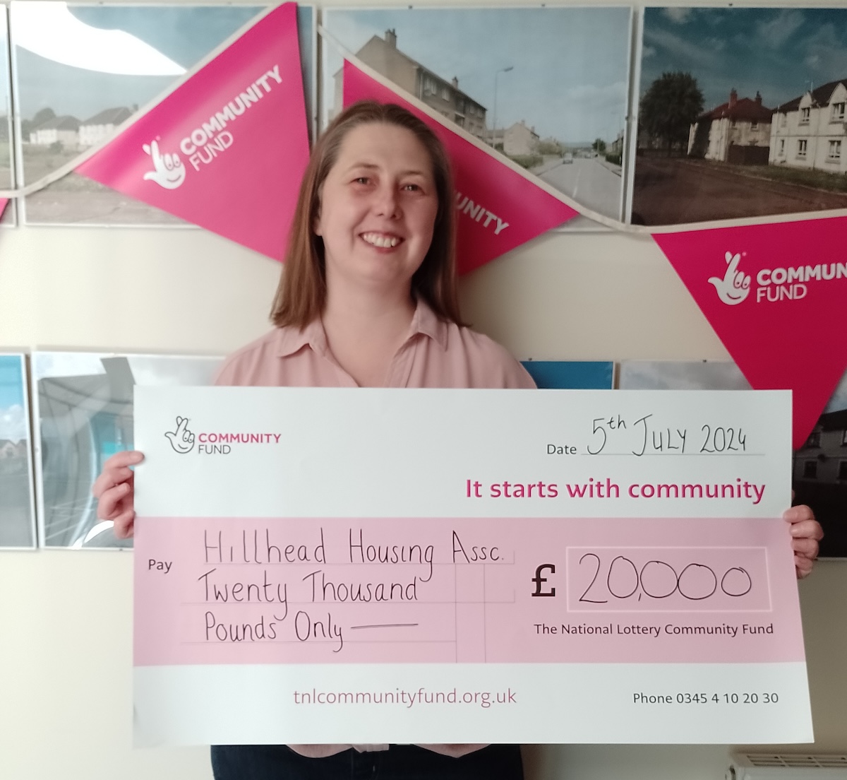 Hillhead HA awarded £20,000 by National Lottery