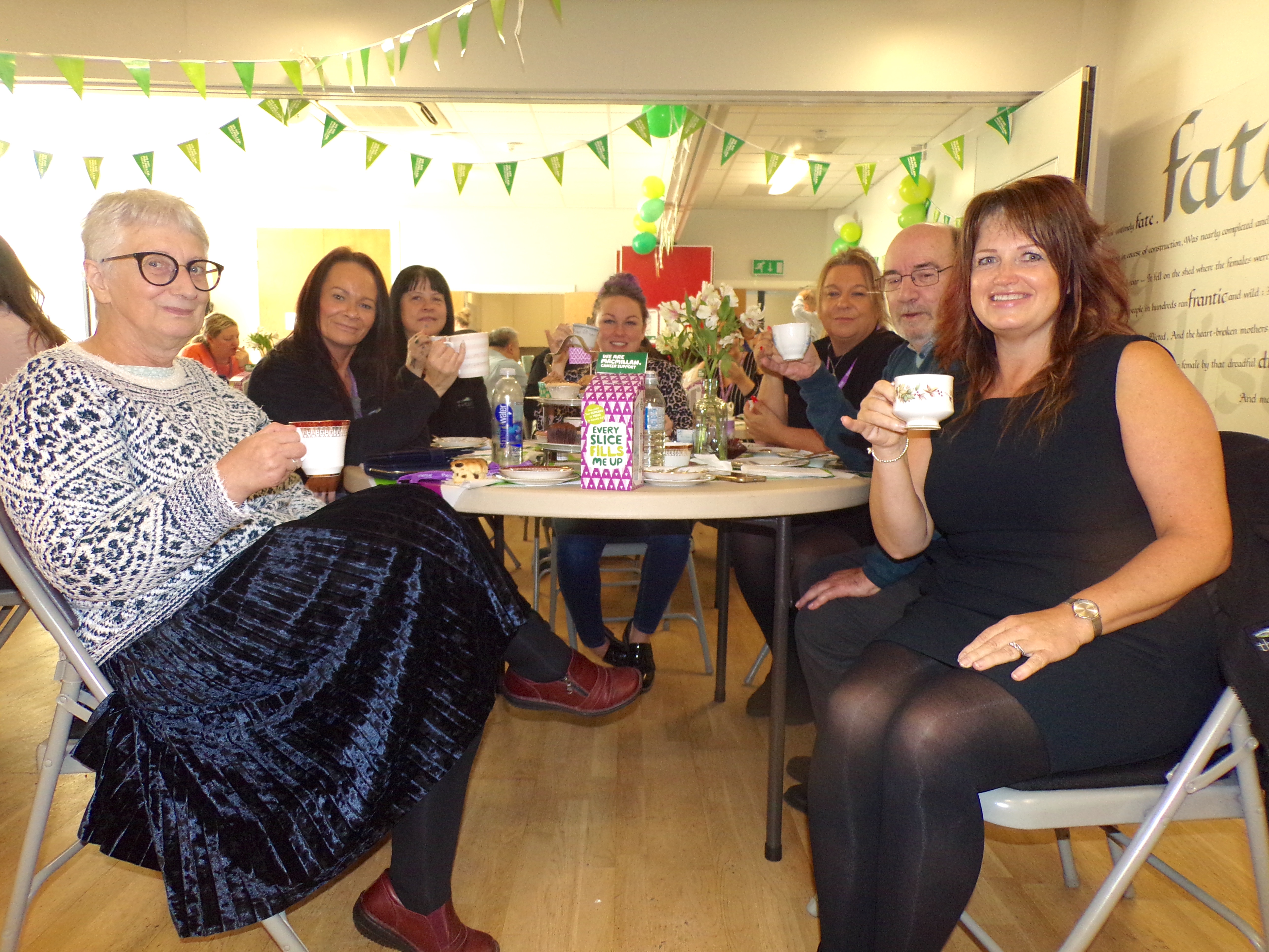 Thenue Housing hosts afternoon tea for Macmillan Cancer Support