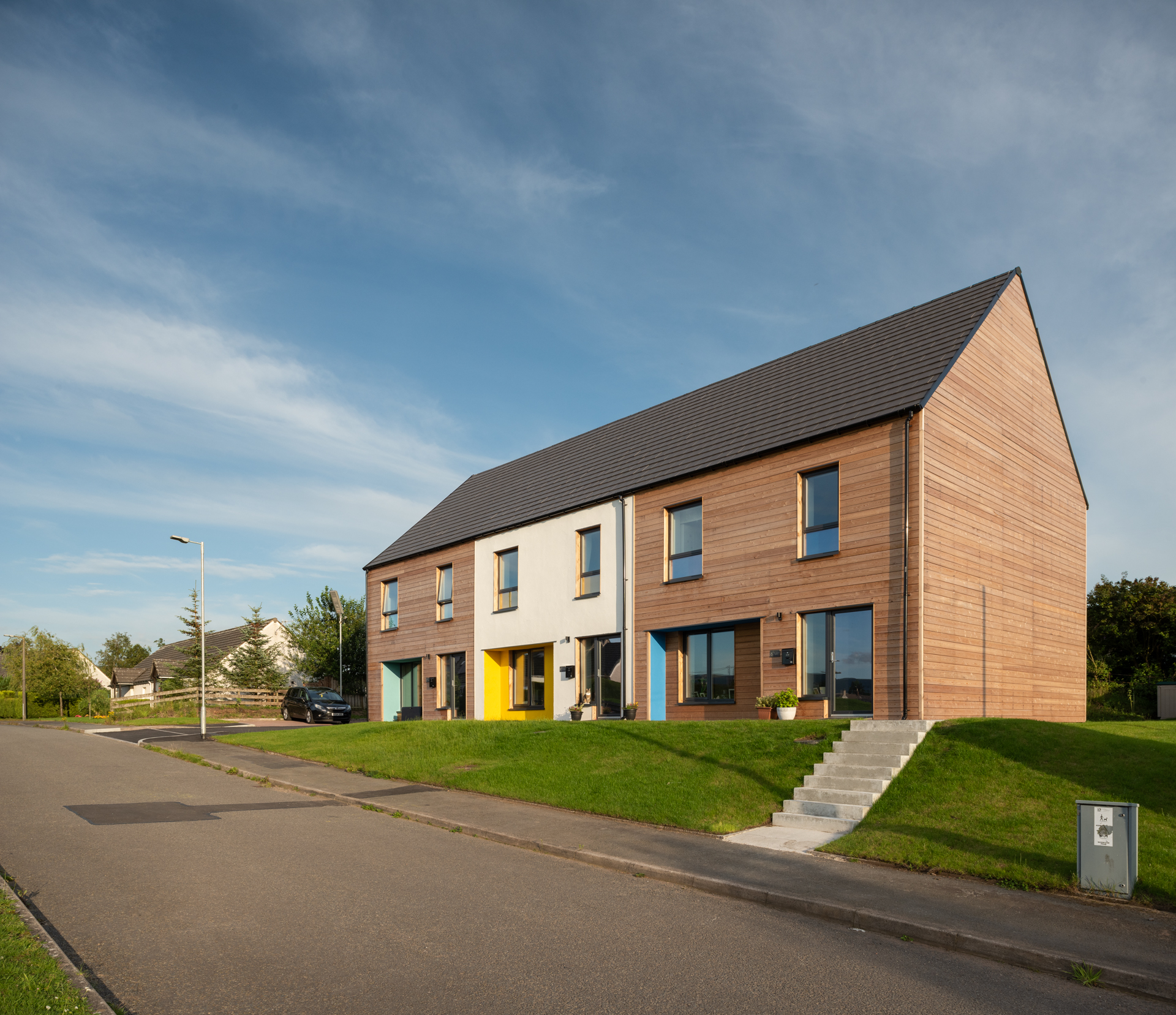 Scotland's first community-owned Passivhaus Certified homes win SURF award