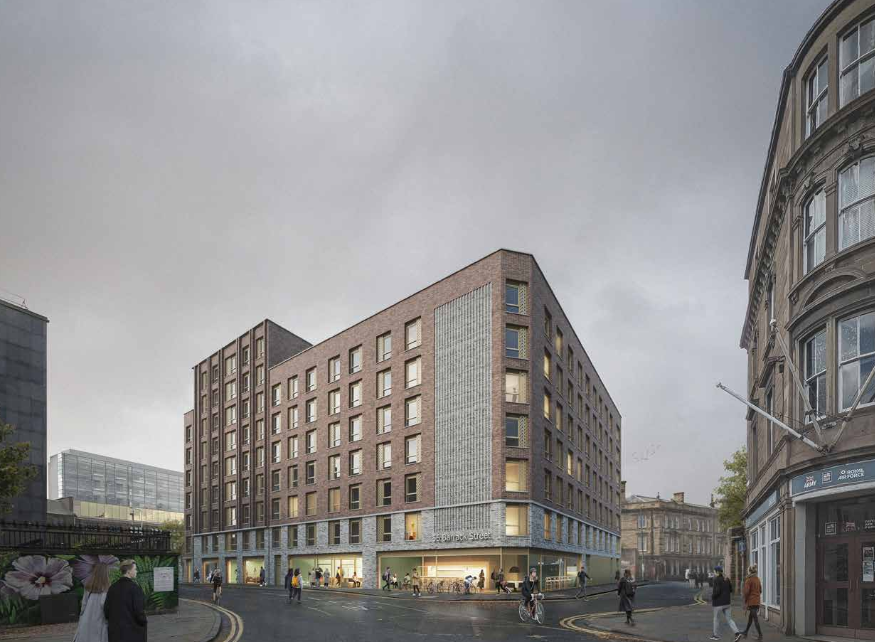 Dundee city centre student accommodation plan recommended for approval