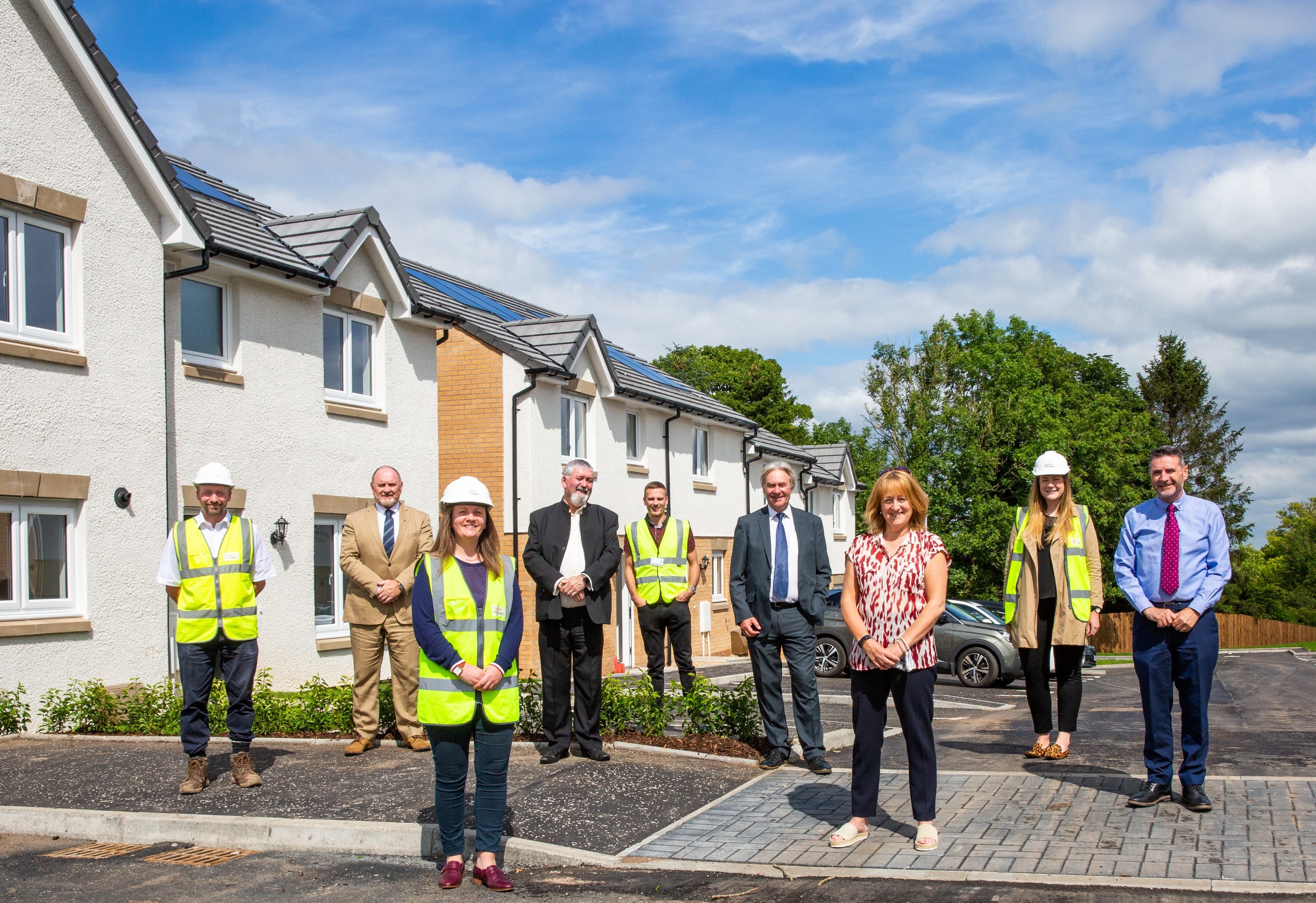 12 new affordable homes handed over to Barrhead Housing Association