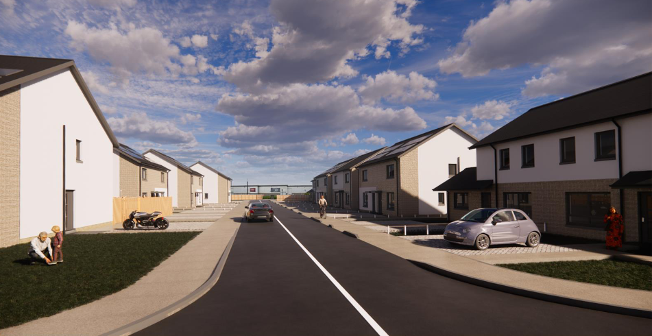 Abertay unveils plans for 31 new homes in Dundee