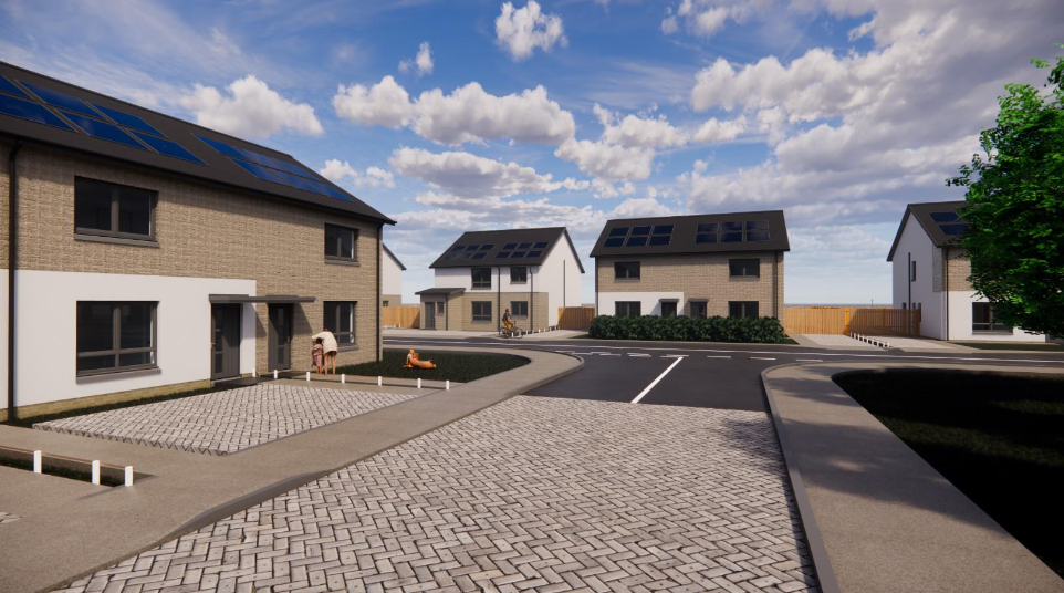 Abertay unveils plans for 31 new homes in Dundee