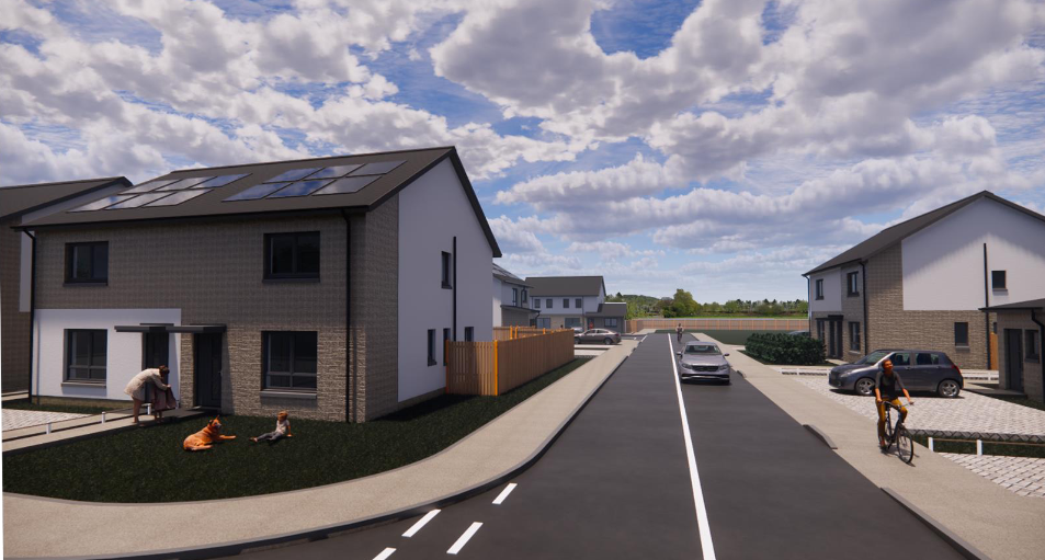 Abertay unveils plans for 31 new homes in Dundee