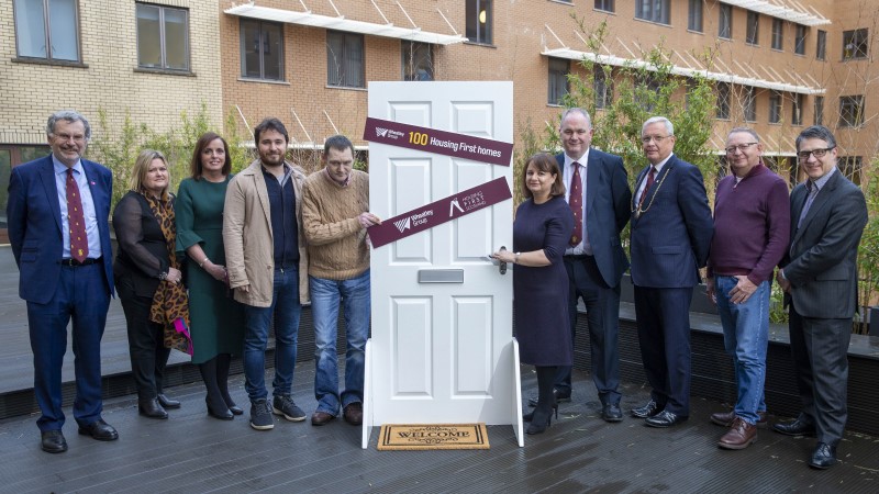 Wheatley Group hands over 100th home to Scotland’s Housing First partnership