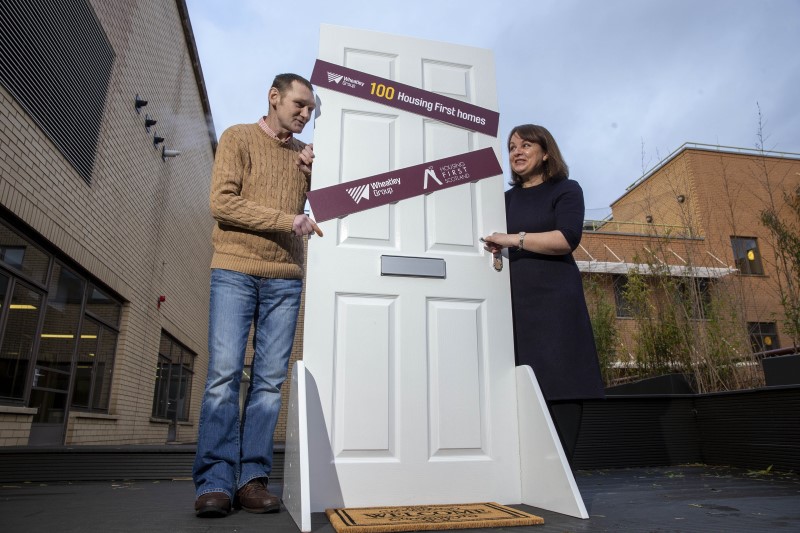 Wheatley Group hands over 100th home to Scotland’s Housing First partnership