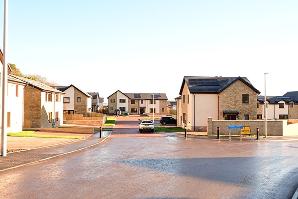 Falkirk completes first phase of major social housing development