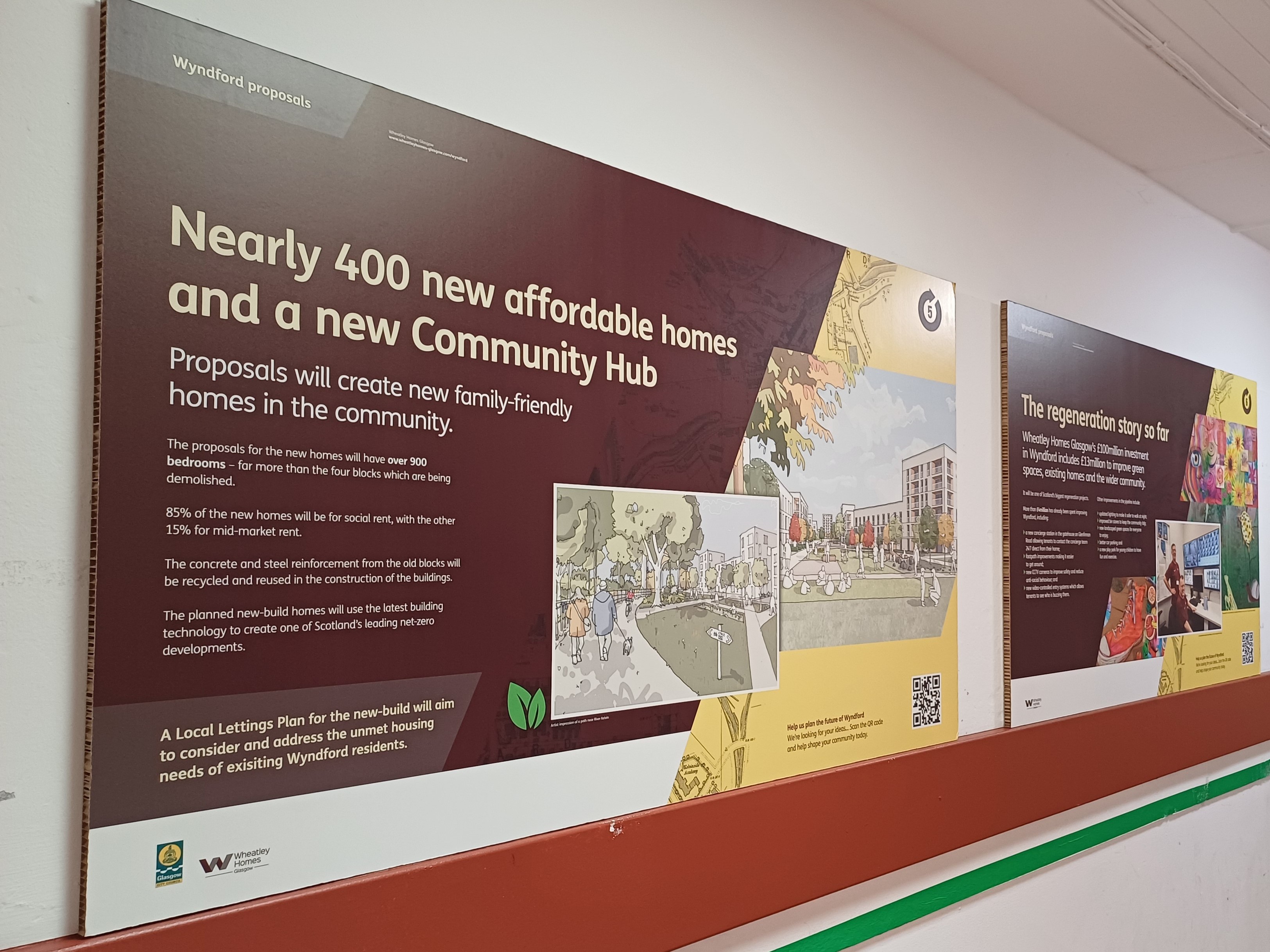 New exhibition launched for £100m Wyndford regeneration