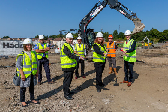 North Lanarkshire Council breaks ground at new Airdrie development