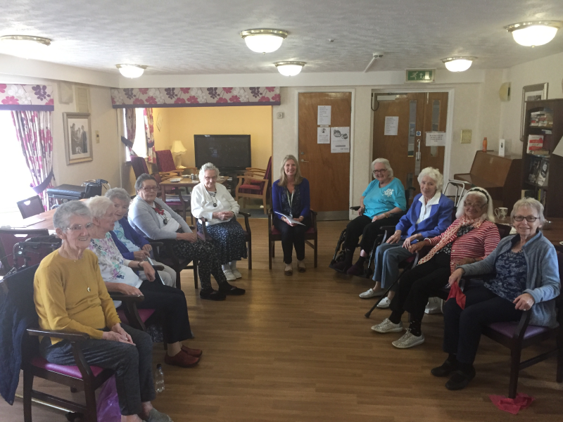 Bield resident proves you are never too old to exercise