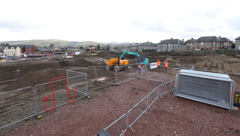 Work starts on £1.4m affordable homes site in Biggar