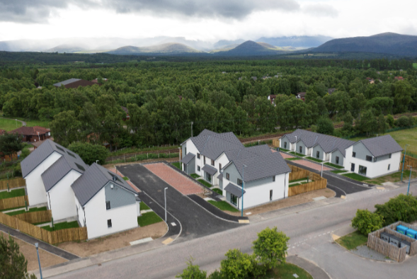 Cairn Housing Association hands over keys to new homes in Aviemore