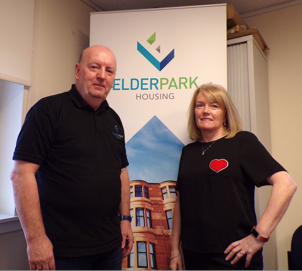 Two Elderpark Housing staff celebrate 40 years of service