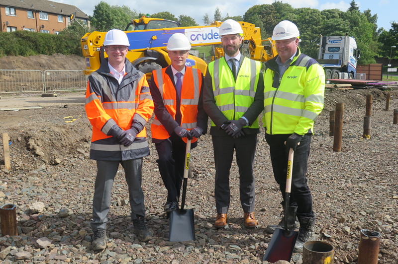 Cruden starts work on £17.5m social housing contract with Midlothian Council