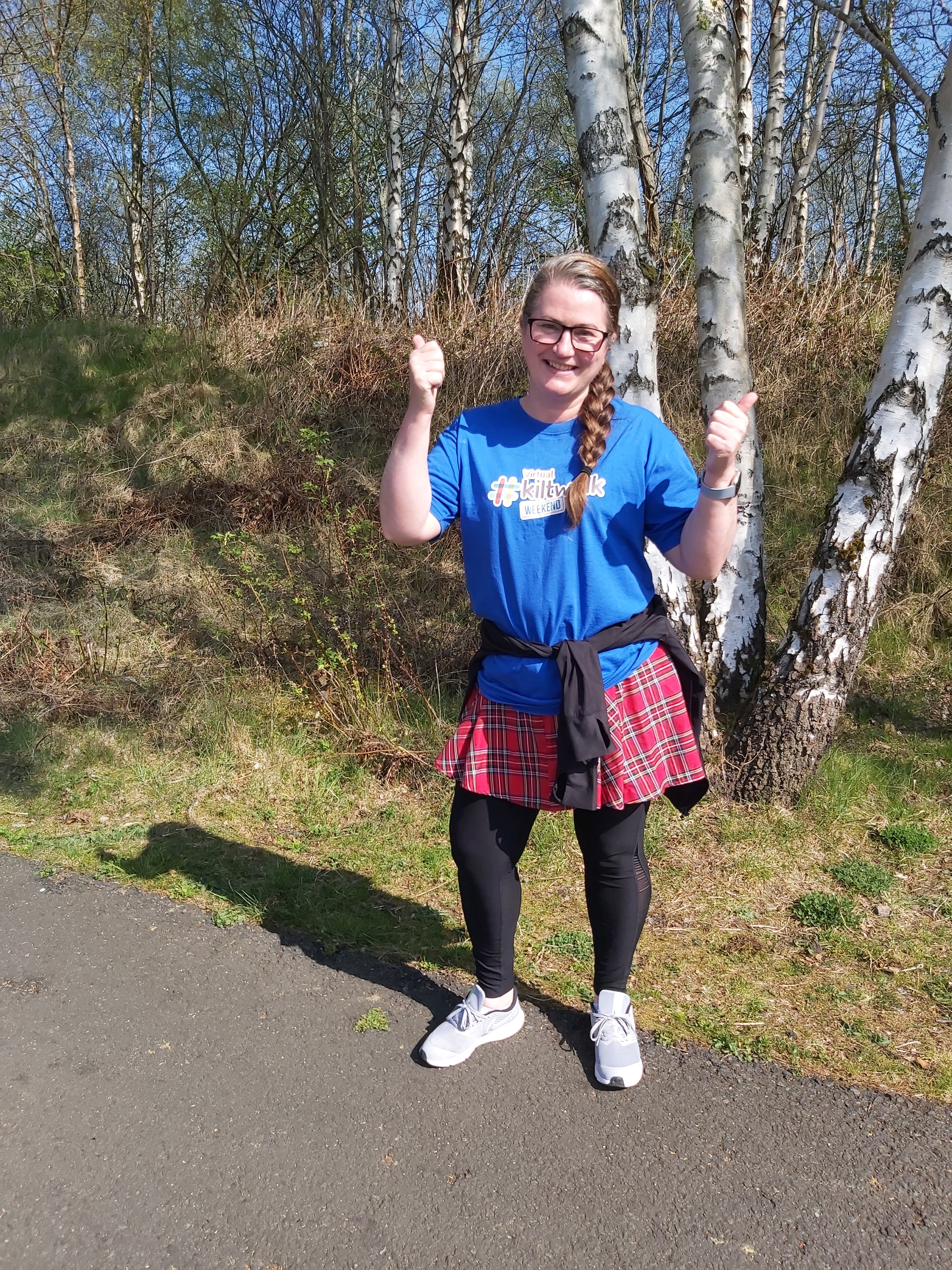 Linstone Housing raises £5,000 for hospice in Kiltwalk