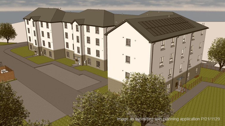 Plans for affordable flats in East Kilbride approved