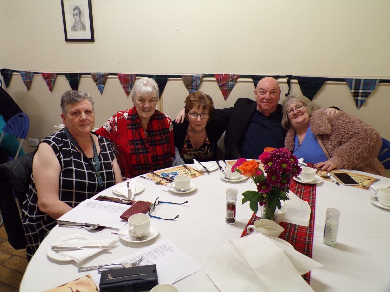 Elderpark and Linthouse host Burns Supper