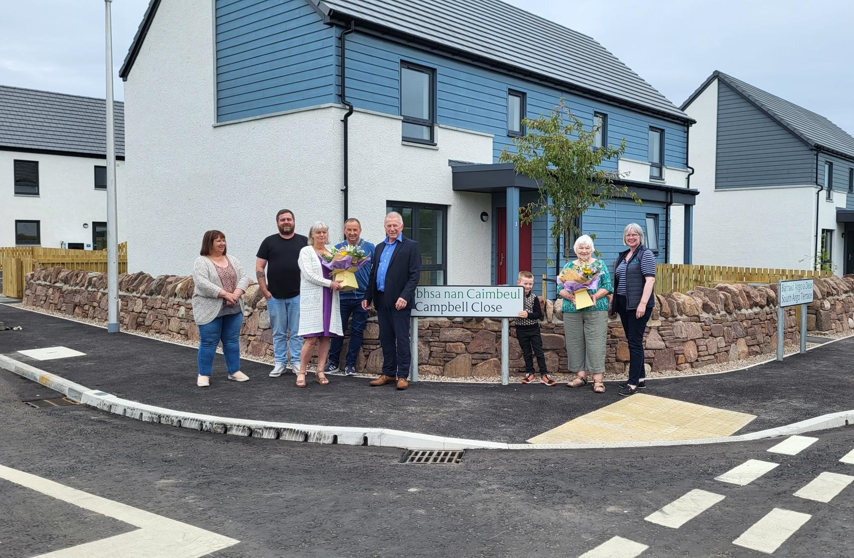 Quantity surveyor memorialised in new Golspie housing scheme