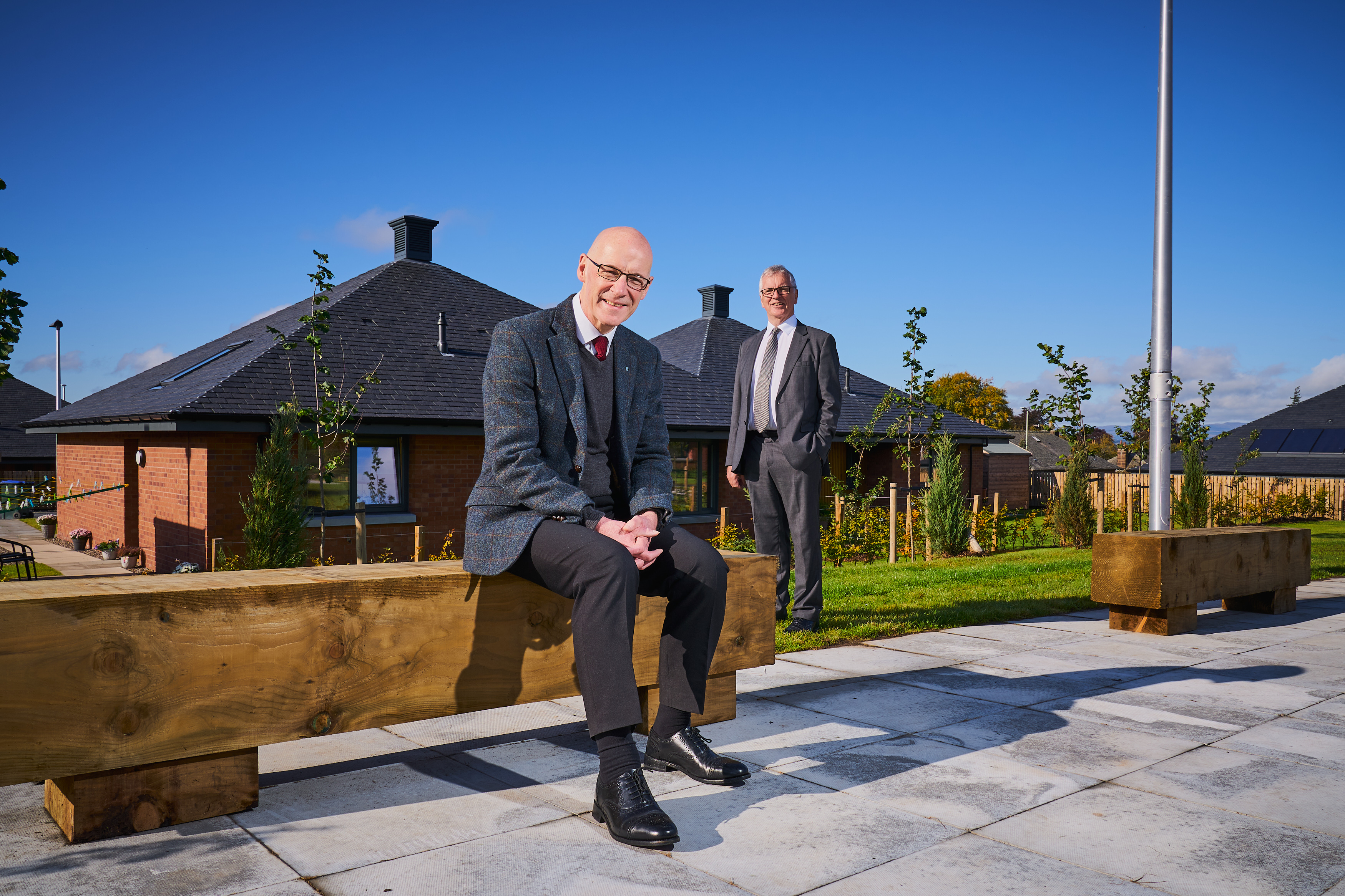 John Swinney opens Gannochy Trust development in Perth