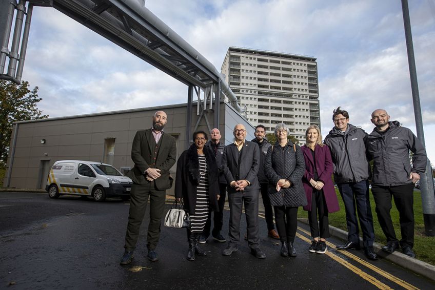 Patrick Harvie visits Wheatley to see how group is driving green agenda