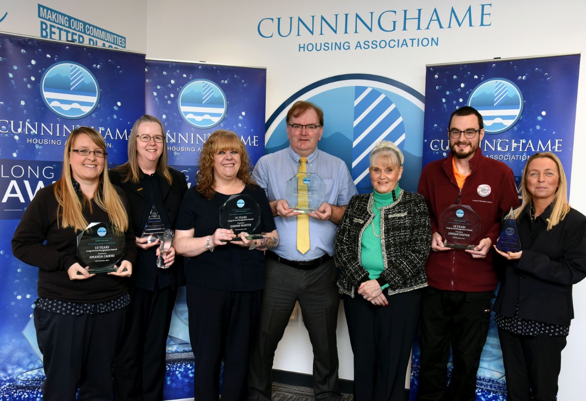 Cunninghame event celebrates long-serving staff