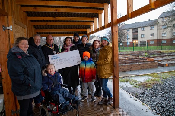 Edinburgh's Lord Provost visits community benefit-funded projects