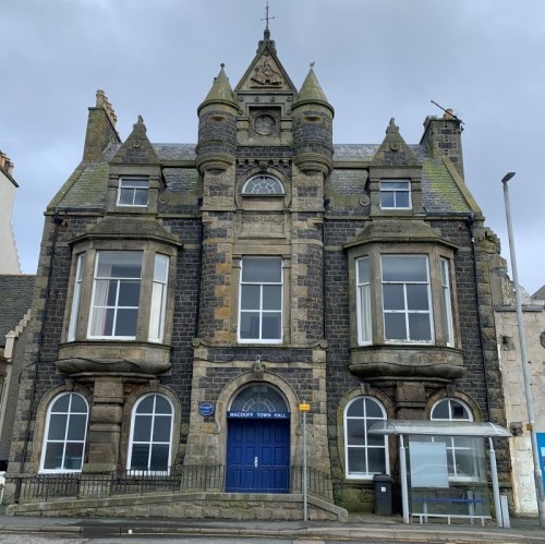 Macduff Town Hall goes on the market as development opportunity