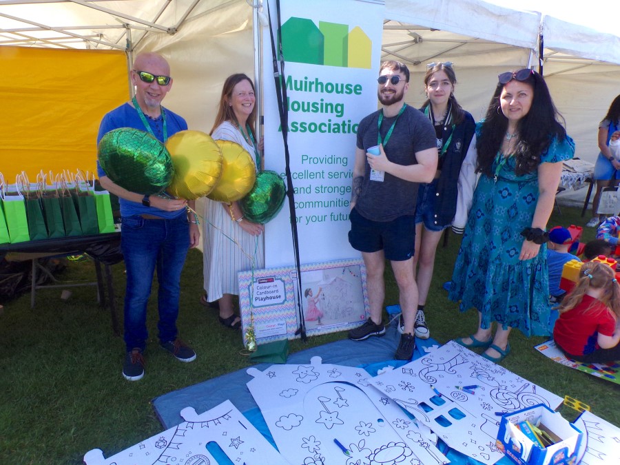 Muirhouse Housing Association attends North Edinburgh Community Festival